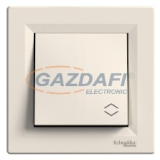 SCHNEIDER EPH0400323 ASFORA Váltókapcsoló, csavaros bekötés, bézs (106) villanyszerelés