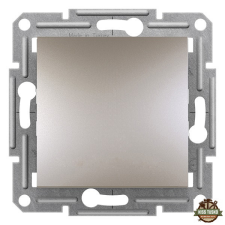 SCHNEIDER EPH0700169 ASFORA rugós bekötésű bronz egypólusú nyomó villanyszerelés