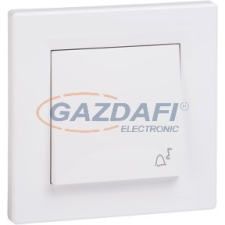 SCHNEIDER EPH0800221 ASFORA Egypólusú nyomókapcsoló, csengő - IP44, fehér villanyszerelés