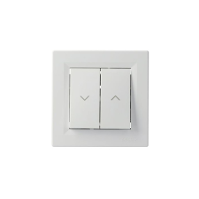 SCHNEIDER EPH1300121 ASFORA rugós bekötésű fehér redőnynyomó villanyszerelés