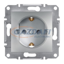 SCHNEIDER EPH2900261 ASFORA 2P+F csatlakozóaljzat, gyermekvédelemmel, csavaros, alumínium villanyszerelés