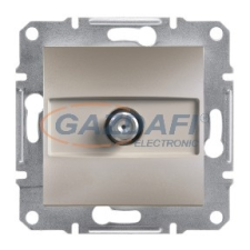 SCHNEIDER EPH3700269 ASFORA SAT aljzat, átmenő, 4 dB, bronz villanyszerelés