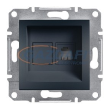 SCHNEIDER EPH4100171 ASFORA 1xRJ11 telefon aljzat, antracit villanyszerelés