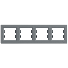 SCHNEIDER EPH5800462 ASFORA vízszintes acél négyes keret villanyszerelés