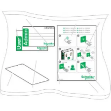 SCHNEIDER EVP1BNS Evlink - RFID kártya 10 db/csomag villanyszerelés