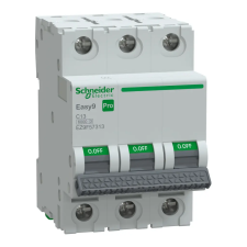 SCHNEIDER EZ9F57313 EASY9 PRO Kismegszakító, 3P, C, 13A villanyszerelés