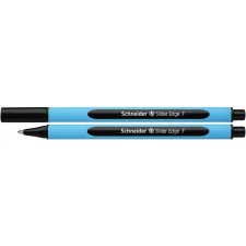 SCHNEIDER Golyóstoll, 0,3 mm, kupakos, SCHNEIDER "Slider Edge F", fekete toll