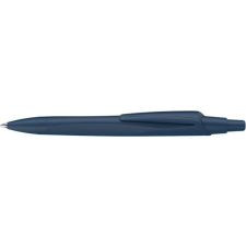 SCHNEIDER Golyóstoll, 0,5 mm, nyomógombos, sötétkék színű tolltest, SCHNEIDER "Reco", kék toll