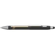 SCHNEIDER Golyóstoll, 0,7 mm, nyomógombos, érintőképernyős készülékekhez, SCHNEIDER "Epsilon Touch XB", fekete-arany (TSCEPSTFKA) toll
