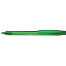 SCHNEIDER Golyóstoll nyomógombos 0,5mm, schneider fave, írásszín zöld toll