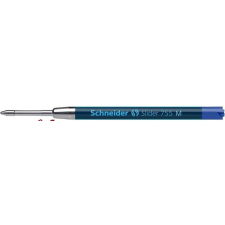 SCHNEIDER Golyóstollbetét, 0,5 mm, SCHNEIDER &quot;Slider 755&quot;, kék tollbetét