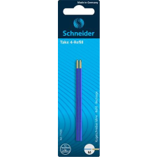 SCHNEIDER Golyóstollbetét, 0,5 mm, SCHNEIDER &quot;Take 4&quot;, kék tollbetét