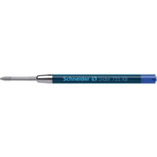 SCHNEIDER Golyóstollbetét, 0,7 mm, SCHNEIDER "Slider 755 XB", kék tollbetét