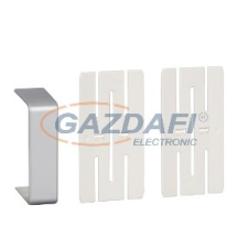 SCHNEIDER ISM10356 OPTILINE 45 Takaróelem+2 toldó 140x55, alumínium villanyszerelés