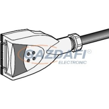 SCHNEIDER KBC10DCC211 10 A-es leágazó dugaszolóelem villanyszerelés