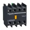  SCHNEIDER LAEN22 Easypact TVS mágneskapcsoló segédérintkező 2NO+2NC