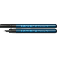 SCHNEIDER Lakkmarker, 0,8 mm, SCHNEIDER "Maxx 278", fekete filctoll, marker