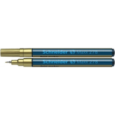 SCHNEIDER Lakkmarker, 0,8 mm, SCHNEIDER &quot;Maxx 278&quot;, arany filctoll, marker