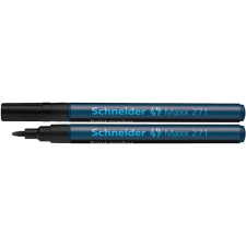 SCHNEIDER Lakkmarker, 1-2 mm,  "Maxx 271", fekete filctoll, marker