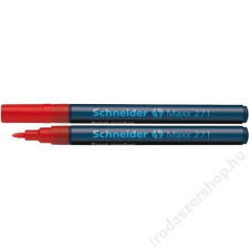 SCHNEIDER Lakkmarker, 1-2 mm, SCHNEIDER Maxx 271, piros (TSC271P) filctoll, marker