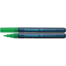 SCHNEIDER Lakkmarker, 1-2 mm, SCHNEIDER &quot;Maxx 271&quot;, zöld filctoll, marker