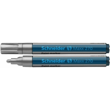 SCHNEIDER Lakkmarker, 1-3 mm, SCHNEIDER "Maxx 270", ezüst filctoll, marker