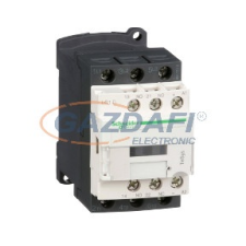  SCHNEIDER LC1D09FD DC mágneskapcsoló, 4kW/9A (400V, AC3), csavaros csatlakozás, 1Z+1NY villanyszerelés