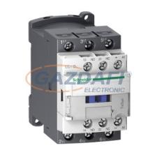  SCHNEIDER LC1D32BL kisfogyasztású DC, 15kW/32A (400V, AC3), csavaros csatlakozás, 1Z+1NY villanyszerelés