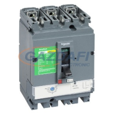 SCHNEIDER LV525313 EasyPact CVS250B 4P 25kA komplett megszakító TM250D 4P3D kioldóval villanyszerelés