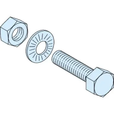 SCHNEIDER LVS04785 20 db csavar sínekhez, M8x35mm villanyszerelés