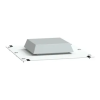 SCHNEIDER LVS08476 IP30 kiv.tetől.Szellőző borda,W=650mm,D=400mm
