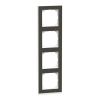 SCHNEIDER MERTEN M-Pure négyes keret, tölgy/aktívfehér MEG4040-3674 Schneider