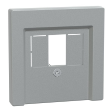 SCHNEIDER MERTEN Többfunkciós fedlap, System-M, Alumínium 297960 Schneider villanyszerelés