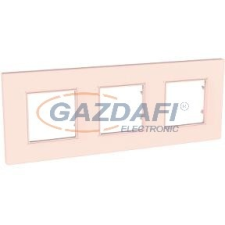 SCHNEIDER MGU4.706.37 UNICA Quadro hármas keret, lazac villanyszerelés