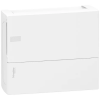 SCHNEIDER MIP12112 MINI PRAGMA Kiselosztó, teli ajtó, falon kívüli, 1x12 modul, PEN sín, fehér