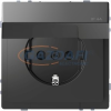SCHNEIDER MTN2314-6034 MERTEN 2P+F csatlakozóaljzat, gyermekvédelemmel, csapófedéllel, rugós bekötés, 16 A, IP44, D-Life, antracit