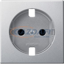 SCHNEIDER MTN2331-0460 MERTEN SM burkolat 2P+F aljzatokhoz, alumínium villanyszerelés