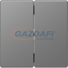 SCHNEIDER MTN3400-6036 MERTEN Dupla billentyű, D-Life, acél villanyszerelés