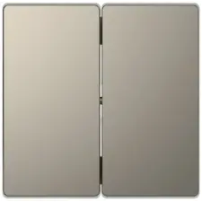 SCHNEIDER MTN3400-6050 MERTEN Dupla billentyű, D-Life, nikkel villanyszerelés