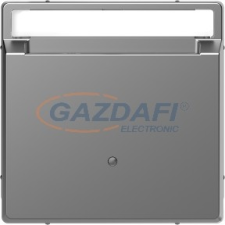 SCHNEIDER MTN3854-6036 MERTEN Hotelkártya kapcsoló fedlap, D-Life, acél villanyszerelés