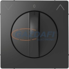 SCHNEIDER MTN3875-6034 MERTEN Fedlap, forgatógombos redőnynyomóhoz, D-Life, antracit