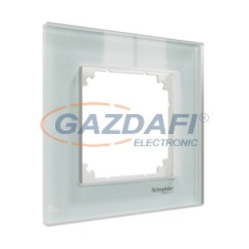 SCHNEIDER MTN4010-3220 MERTEN M-Elegance egyes keret, kristályfehér (üveg) villanyszerelés