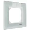 SCHNEIDER MTN4010-3220 MERTEN M-Elegance egyes keret, kristályfehér (üveg)