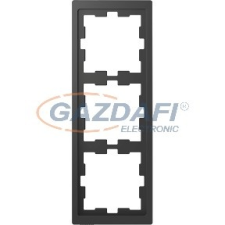 SCHNEIDER MTN4030-6534 MERTEN D-Life hármas keret, antracit villanyszerelés