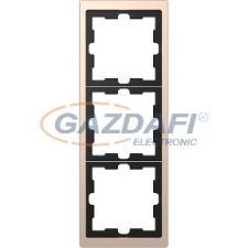 SCHNEIDER MTN4030-6551 MERTEN D-Life hármas keret, pezsgő villanyszerelés