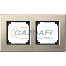 SCHNEIDER MTN403205 MERTEN M-Elegance kettes keret, titánium villanyszerelés