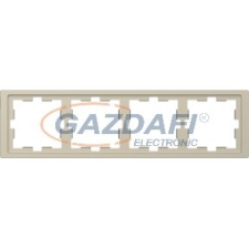 SCHNEIDER MTN4040-6533 MERTEN D-Life négyes keret, szahara villanyszerelés