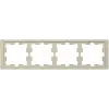 SCHNEIDER MTN4040-6533 MERTEN D-Life négyes keret, szahara