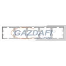 SCHNEIDER MTN4050-6520 MERTEN D-Life ötös keret, krisztályfehér villanyszerelés