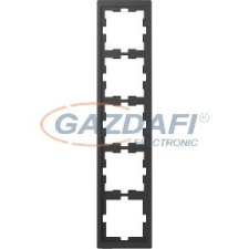 SCHNEIDER MTN4050-6534 MERTEN D-Life ötös keret, antracit villanyszerelés